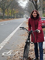 Katrin Hofmann am Maienweg