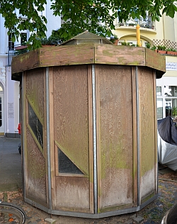 Fahrradhäuschen in der Erikastraße