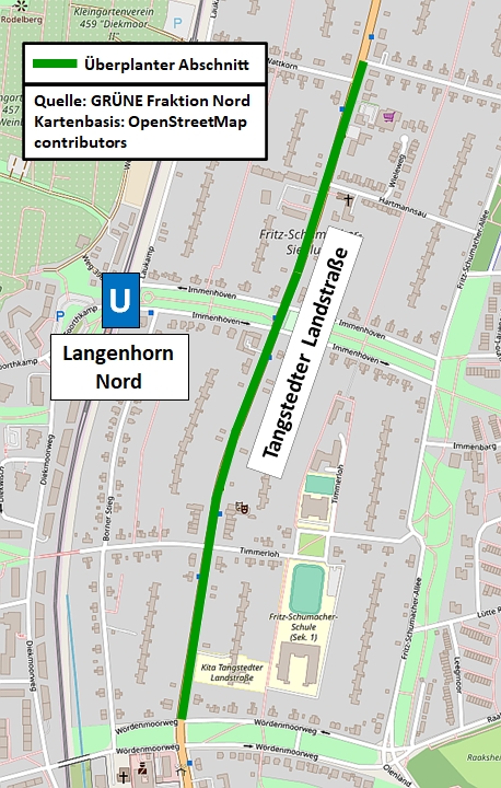 Übersichtskarte: Überplanter Bereich der „TaLa“ Übersichtskarte: Überplanter Bereich der „TaLa“