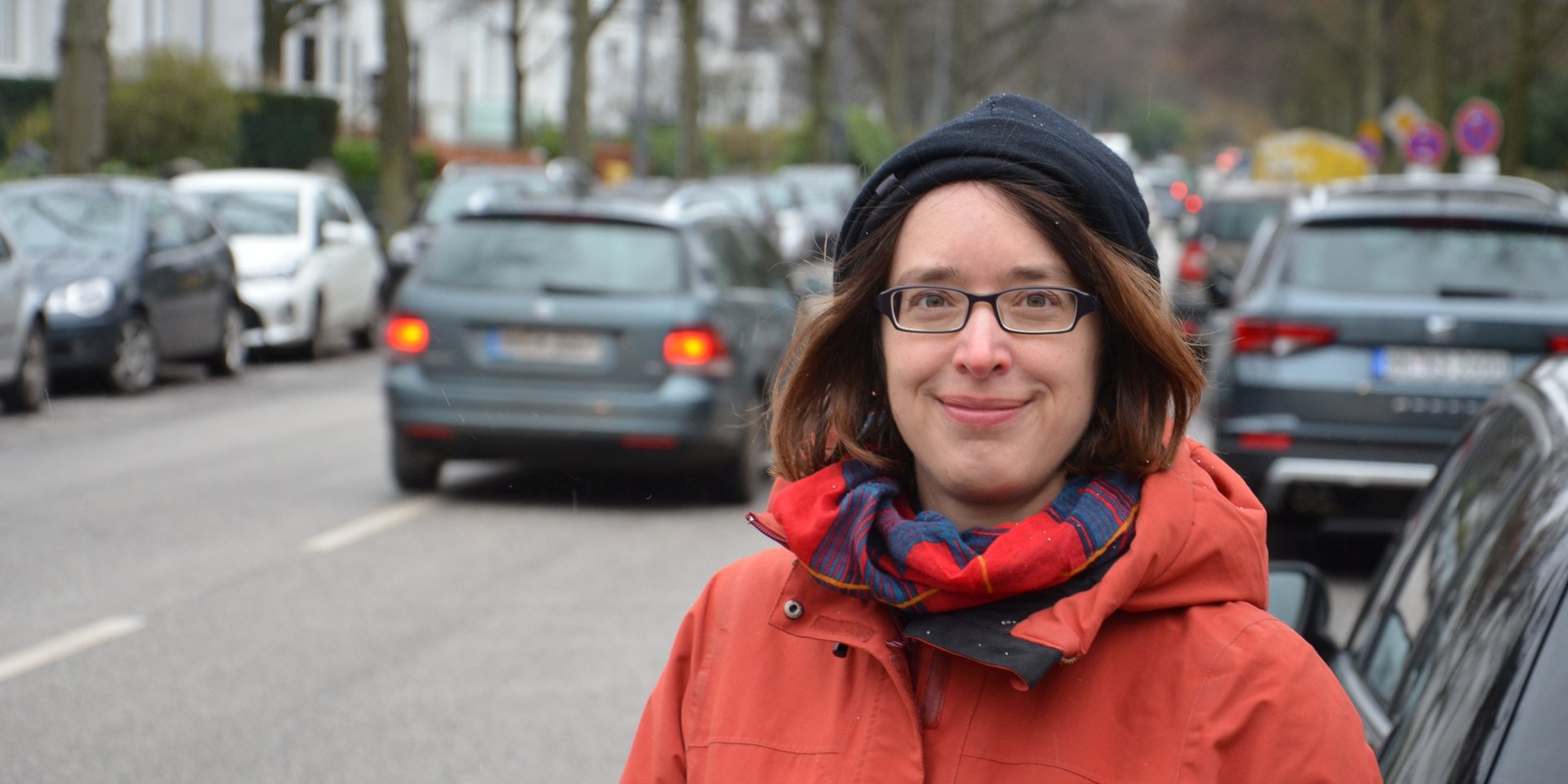 Dr. Jasmin Steinwender in der Geffckenstraße