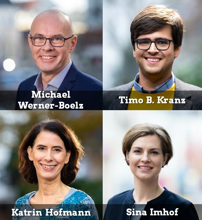 Michael Werner-Boelz, Timo B. Kranz, Katrin Hofmann, Sina Imhof