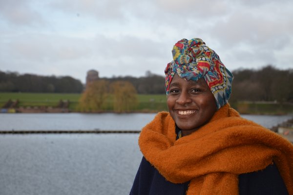 Priscilla Owosekun-Wilms im Stadtpark