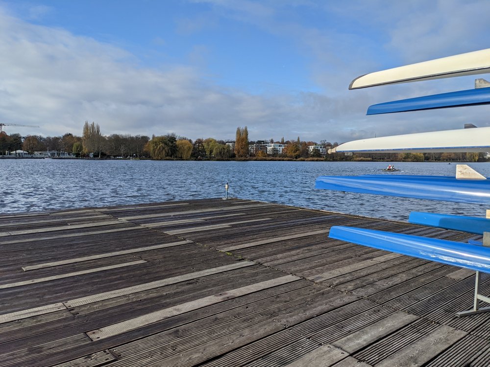 Der alten Steg der RG HANSA wird ersetzt Der alten Steg der RG HANSA wird ersetzt