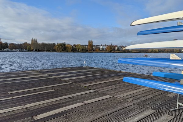 Der alten Steg der RG HANSA wird ersetzt