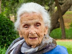 Traute Lafrenz im Alter von 100 Jahren ©Tomas Kittan&/BZ Berlin