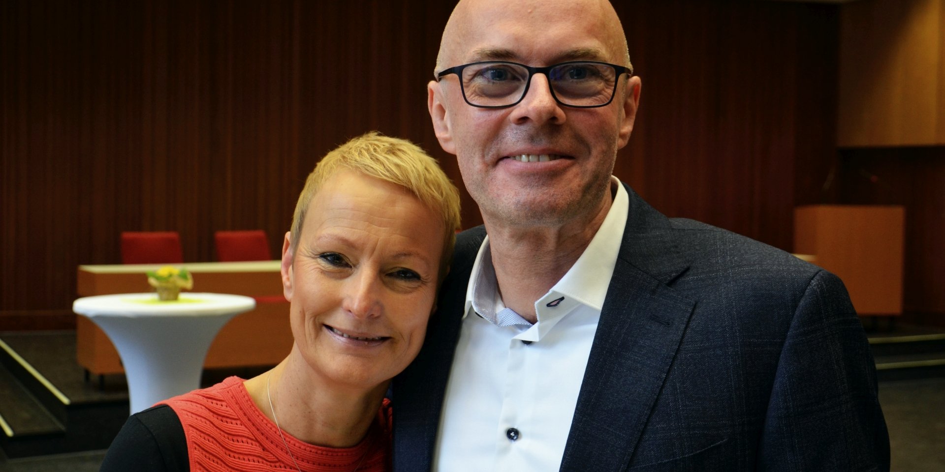 Die GRÜNEN Bezirksamtsleiter*innen Michael Werner-Boelz und Dr. Stefanie von Berg