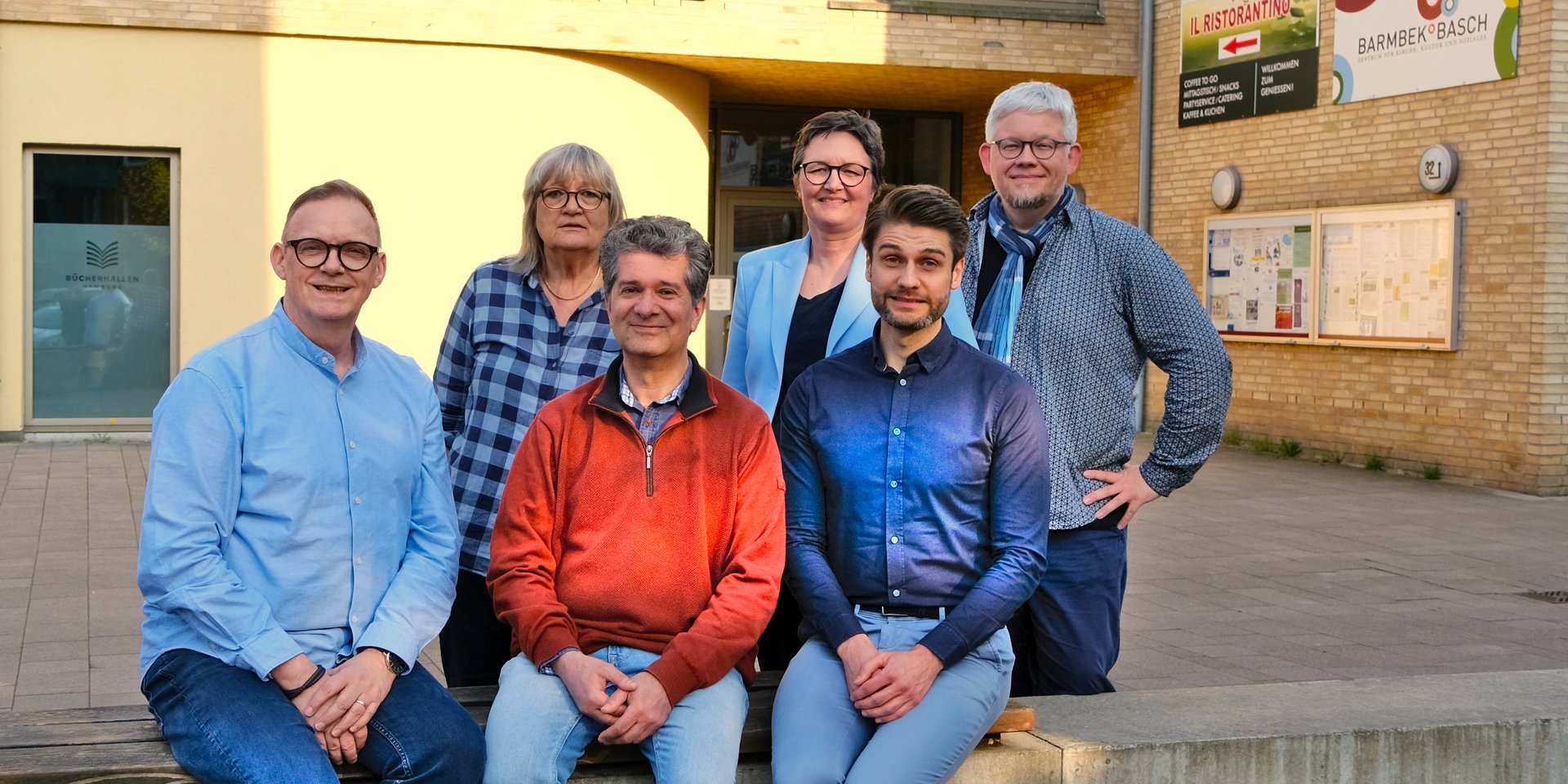 Foto der GRÜNEN Mitglieder im Regionalausschuss BUHD