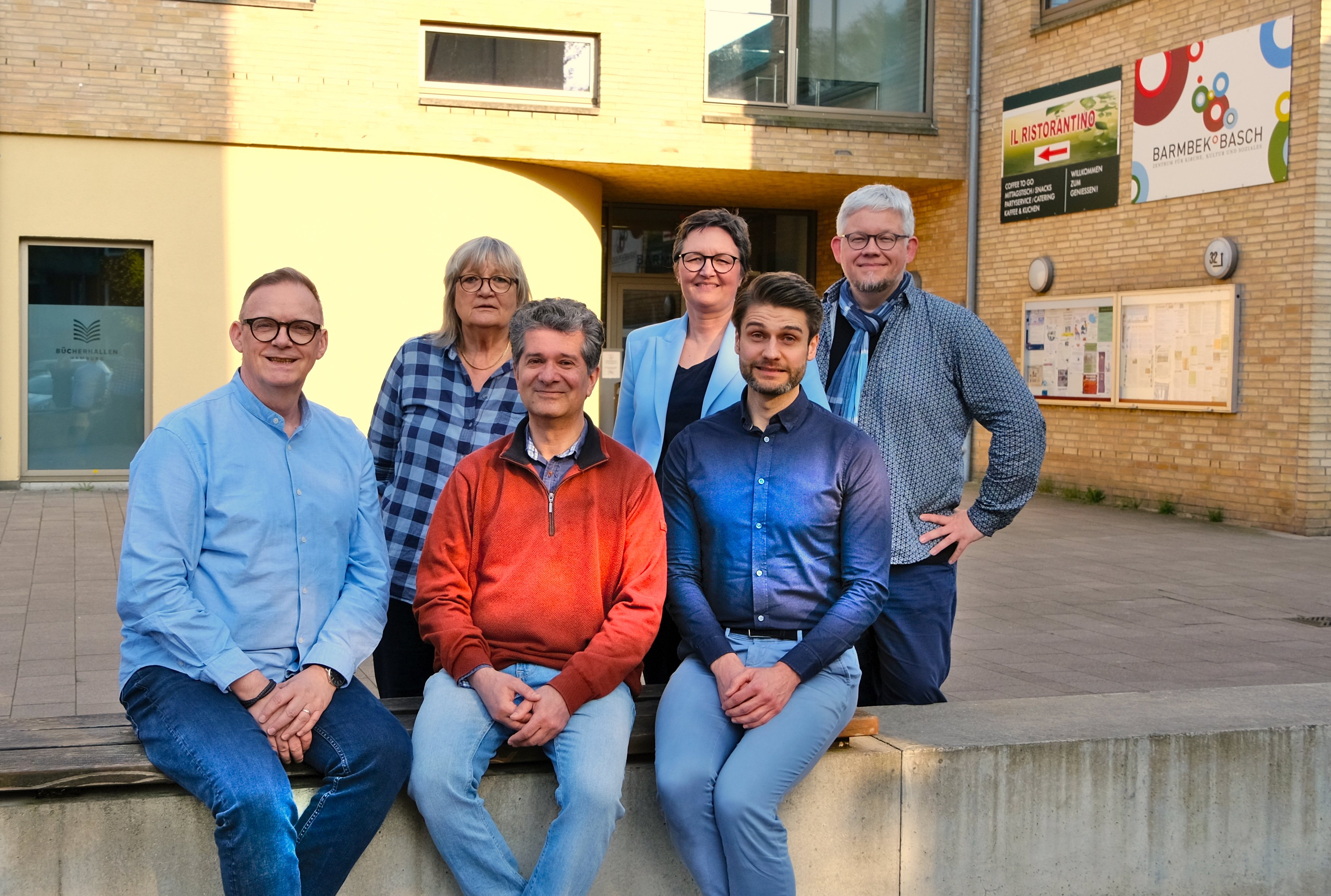 Foto der GRÜNEN Mitglieder im Regionalausschuss BUHD
