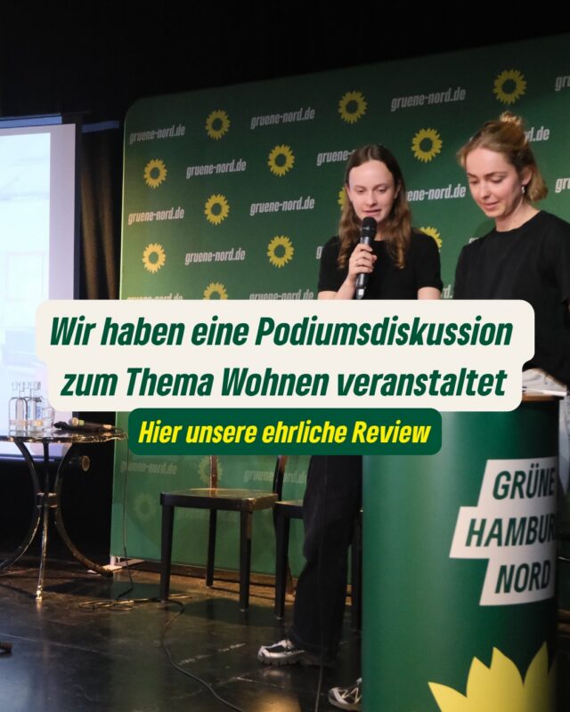 Danke an alle Beteiligten: an unser wunderbares Podium, unseren Moderator @leon_alam und vor allem das Orga-Team und die Gäste. Unsere Podiumsdiskussion zu „Wohnen: Grundrecht oder Privileg?“ letzten Donnerstag in der @zinnschmelze war total spannend und aufschlussreich.

Es ging um Büroleerstand und seine Umnutzung, gemeinnütziges Bauen, Baugemeinschaften, die neue Wohngemeinnützigkeit und mehr Regulierung zum Schutz der Mieter*innen – mal einig, oft kontrovers, immer interessant.

Ein großes Dankeschön an Tina Unruh für die Keynote, an vonwegenleer und Ali Mir Agha für die Impulse aus der Praxis und an Jörn Hadzik, Dr. Rolf Bosse und Andreas Schulten auf dem Podium 

Eins bleibt klar: Mieten und Wohnen sind die drängenden Themen für unsere Stadt - und wir bleiben dran.

Ihr wart dabei? Wie fandet ihr den Abend und wie sieht eure Review aus? Schreibt’s uns in die Kommentare 🌻