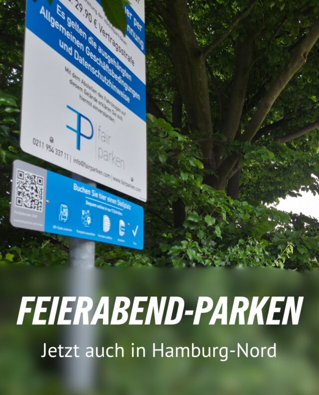 Weniger Parkplatzsuche am Abend: Auf zwei PENNY-Parkplätzen in Barmbek-Süd und Dulsberg können freie Stellplätze jetzt günstig für die Nacht, die Woche oder den Monat gebucht werden.

📍 PENNY Hufnerstraße 4c, Barmbek-Süd
📍 PENNY Alter Teichweg 65, Dulsberg
🕕 täglich von 18 bis 8 Uhr
☀️ sonn- und feiertags ganztägig
💶 3 Euro pro Nacht, 12 Euro pro Woche oder 30 Euro pro Monat

Die Buchung erfolgt digital über fairparken.com/de-DE/rent: Standort und Zeitraum auswählen, Kennzeichen und Adressdaten eingeben – fertig.

So werden bereits versiegelte Flächen besser genutzt, der Parkdruck in den Quartieren sinkt und im Straßenraum kann langfristig mehr Platz für Bäume, sichere Gehwege oder Fahrradbügel entstehen. 🌳

📌 Speichert euch den Beitrag oder schickt ihn an Menschen, die in Barmbek oder Dulsberg einen Stellplatz suchen.

[Dies ist ein Beitrag der Fraktion]